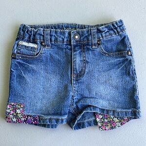 5yr Girls Adjustable Waist Jean Shorts, Arizona